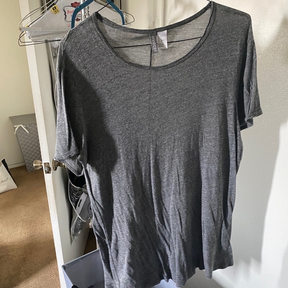 Men’s wide crew neck t-shirt